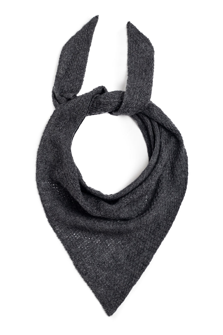 Cashmere triangle scarf #colour_derby-grey