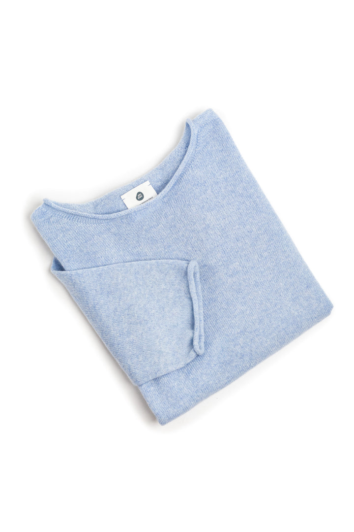long sleeve cashmere t shirt - #colour_atollo-blue