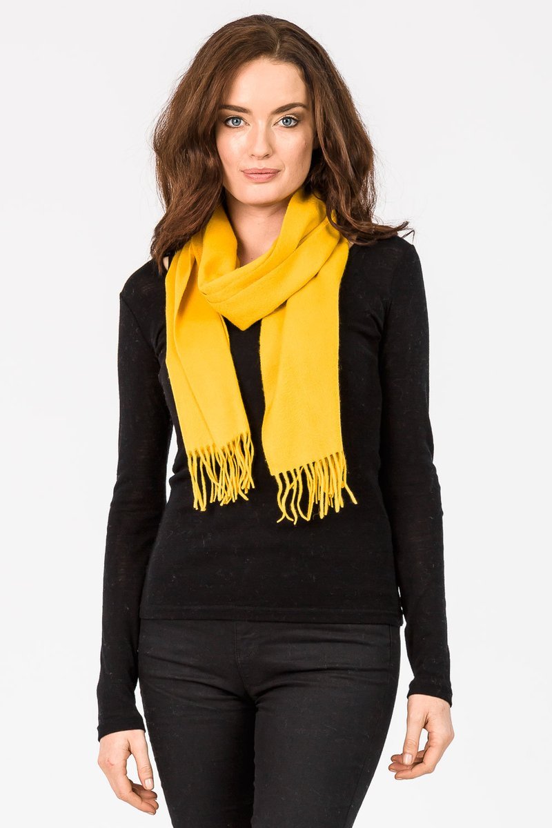 Cashmere Plain Scarf