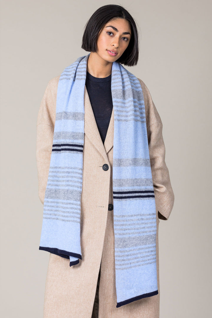 Cashmere 3 Stripe Scarf