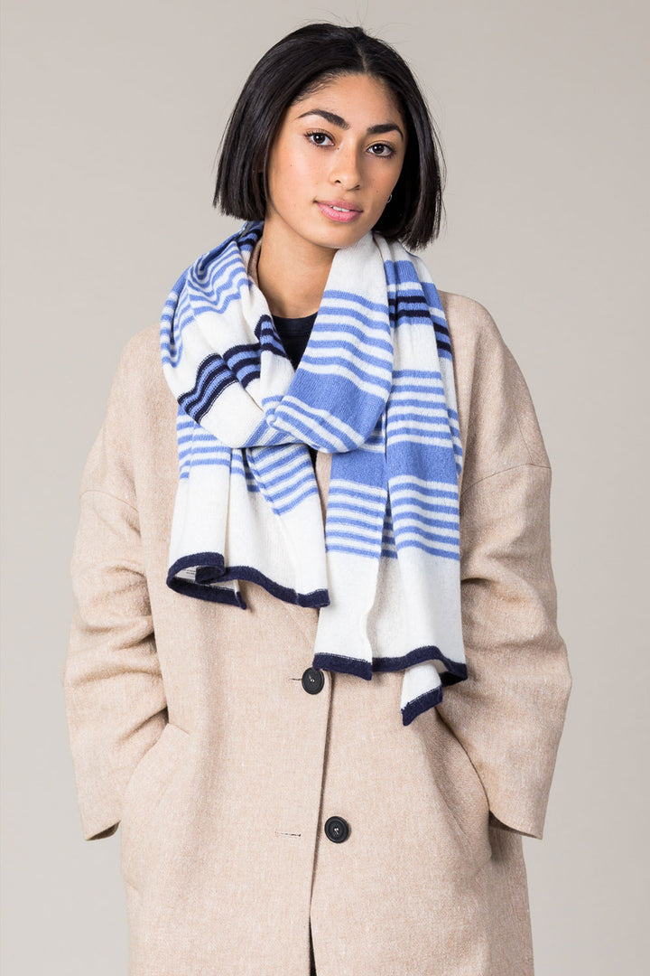 Cashmere 3 Stripe Scarf